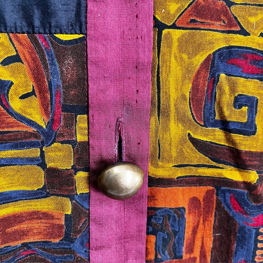 Vintage Patchwork Jacket Maggie Shepherd Australi… - image 5